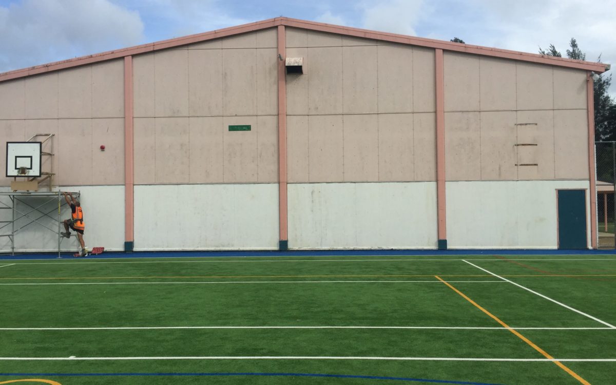 Golden Bay High School commercial project