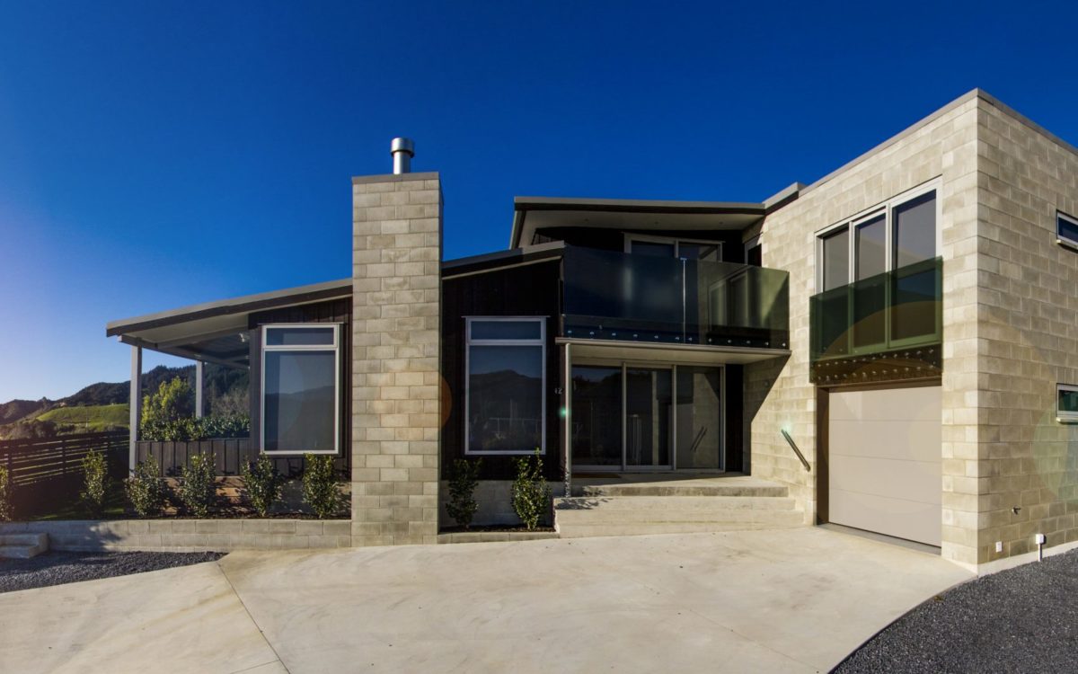 Architectural new home build, Golden Bay Builders, Takaka
